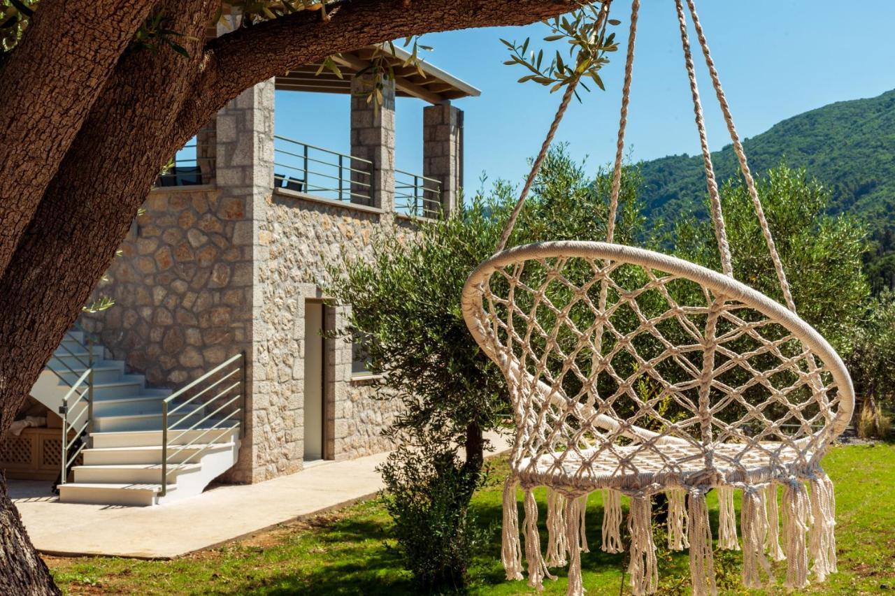 Mylos Mountain Villas- Villa Giorgio Áyios Nikítas Exteriör bild