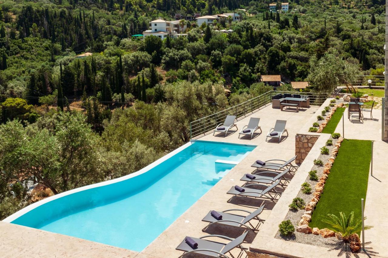 Mylos Mountain Villas- Villa Giorgio Áyios Nikítas Exteriör bild