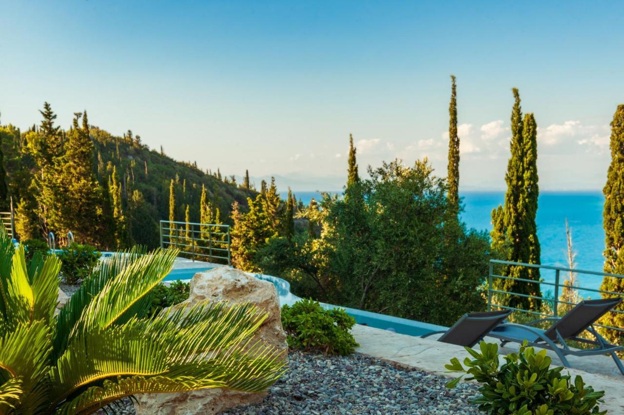 Mylos Mountain Villas- Villa Giorgio Áyios Nikítas Exteriör bild