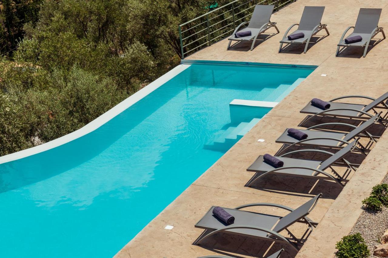 Mylos Mountain Villas- Villa Giorgio Áyios Nikítas Exteriör bild