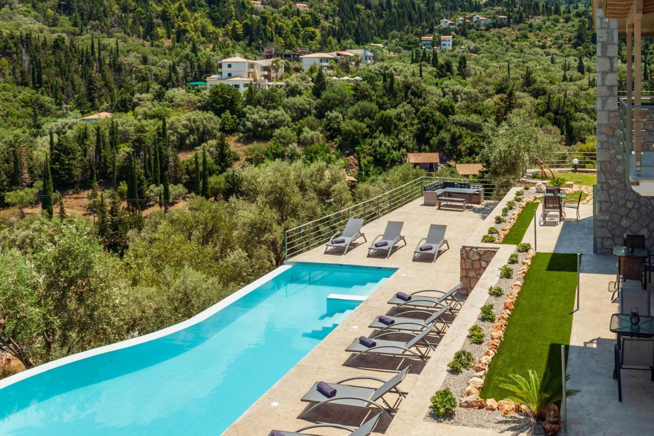 Mylos Mountain Villas- Villa Giorgio Áyios Nikítas Exteriör bild