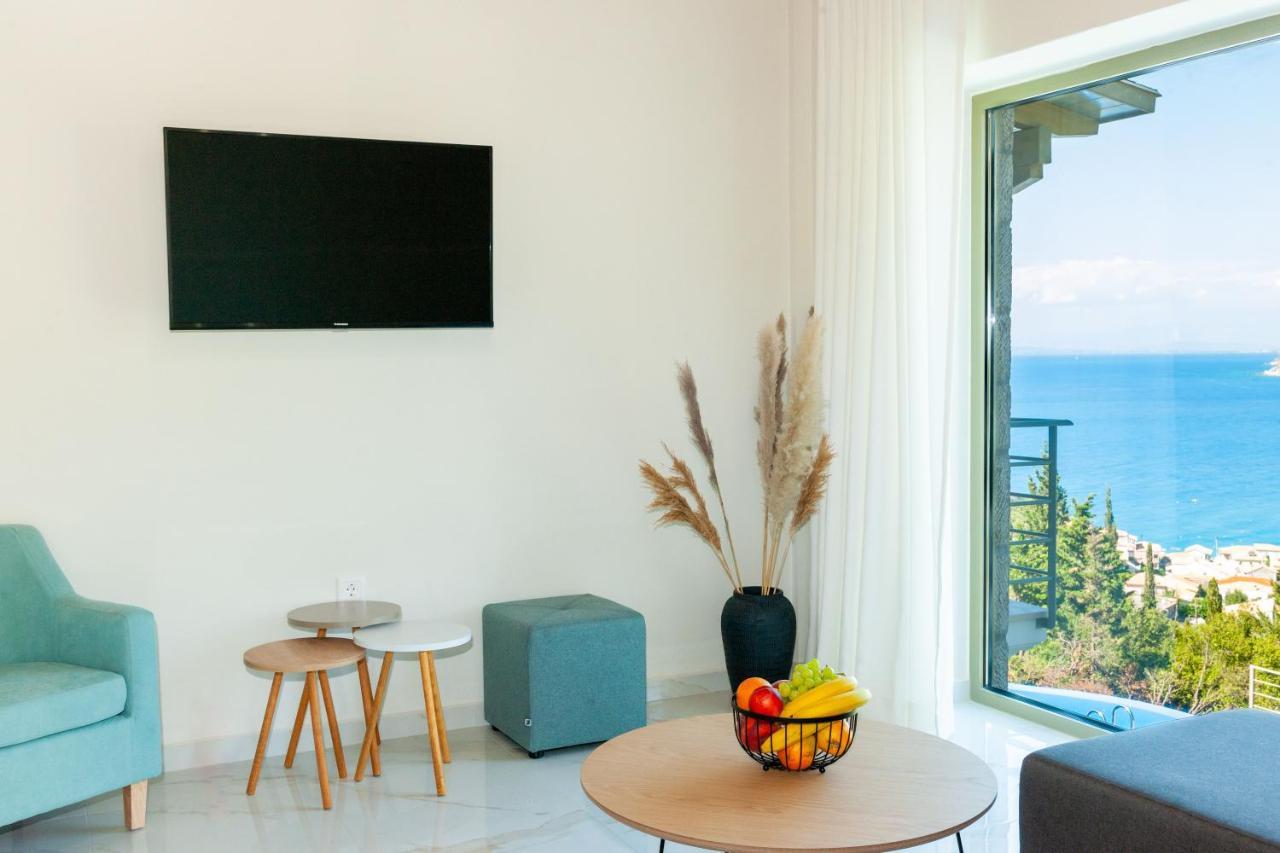 Mylos Mountain Villas- Villa Giorgio Áyios Nikítas Exteriör bild