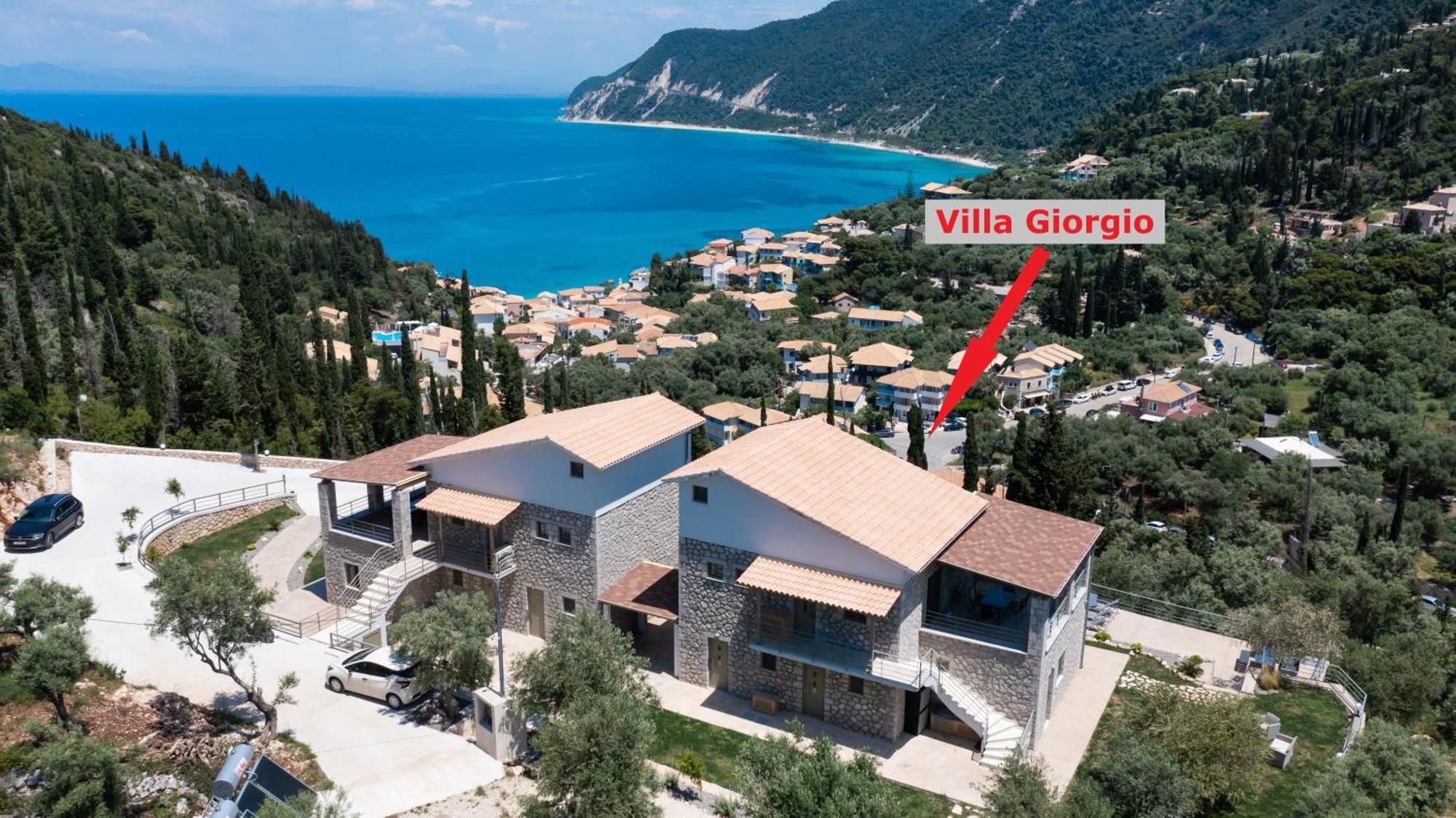 Mylos Mountain Villas- Villa Giorgio Áyios Nikítas Exteriör bild