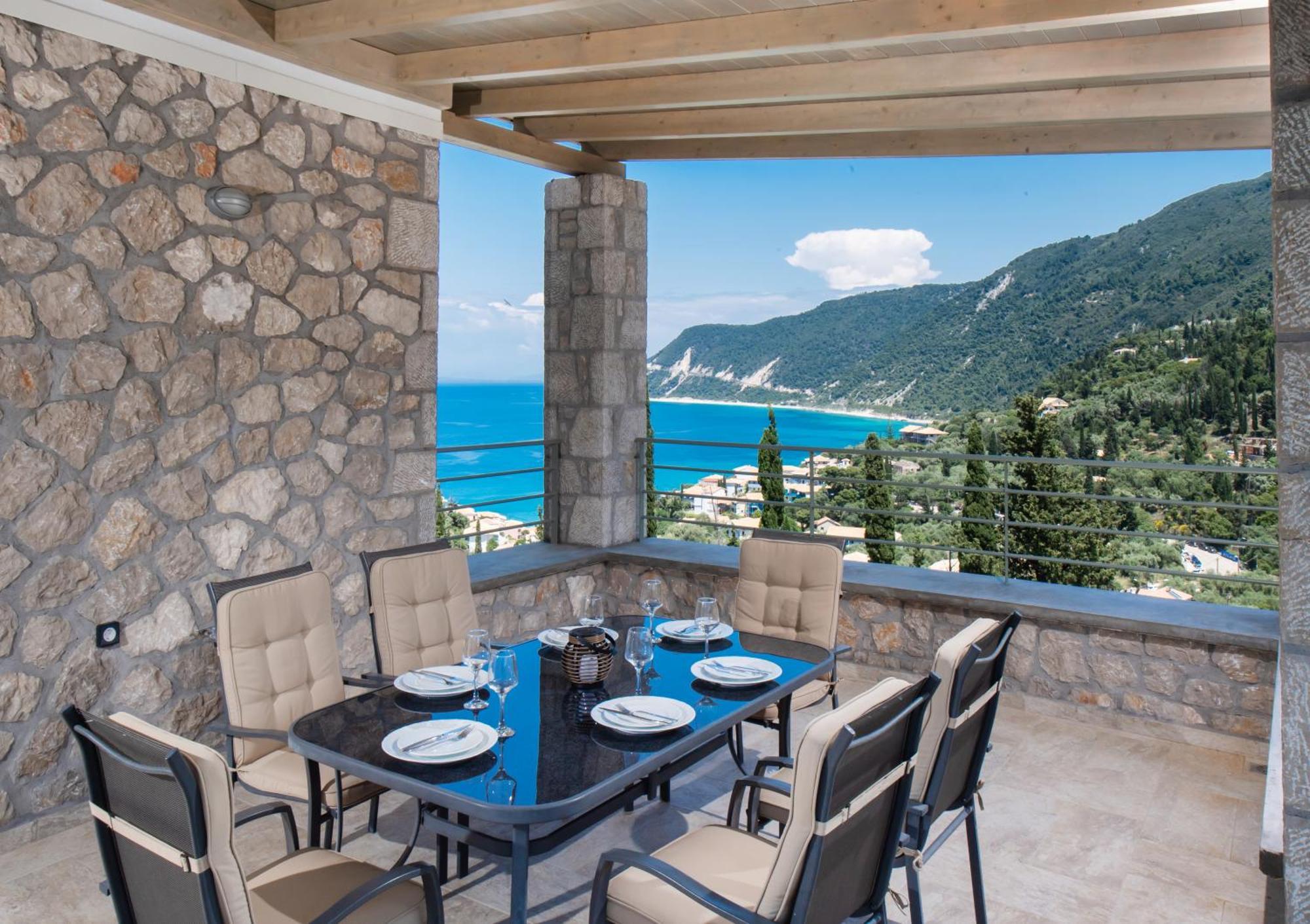 Mylos Mountain Villas- Villa Giorgio Áyios Nikítas Exteriör bild