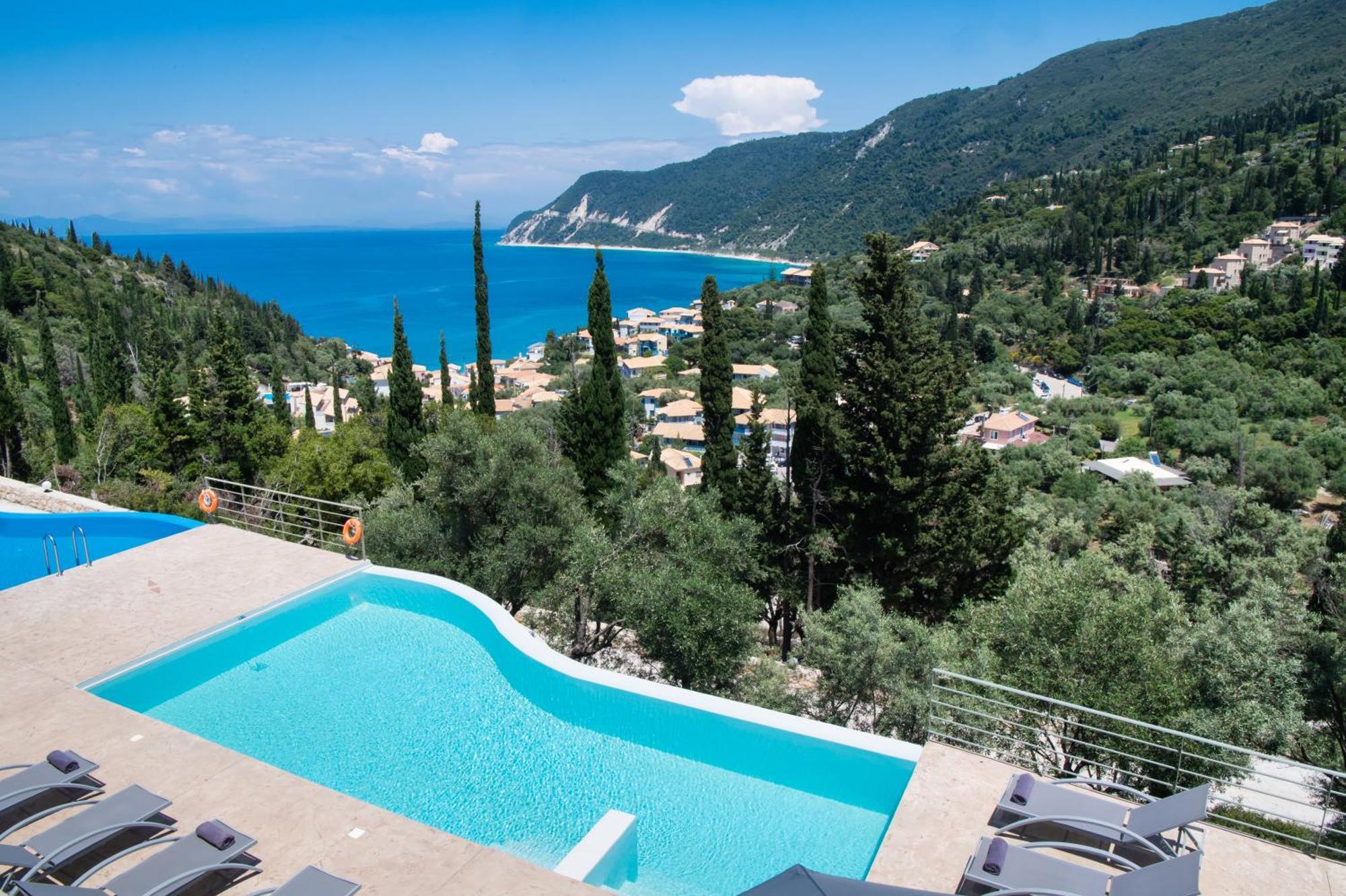 Mylos Mountain Villas- Villa Giorgio Áyios Nikítas Exteriör bild
