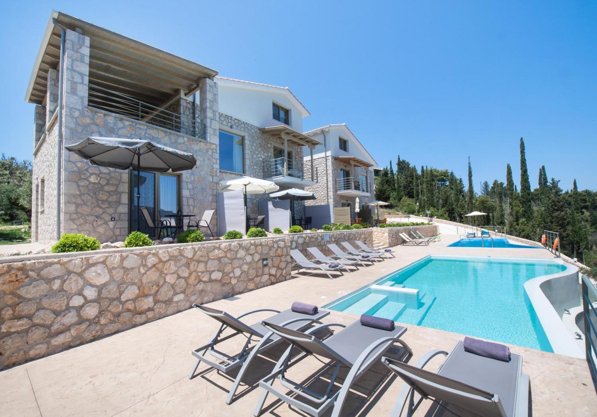Mylos Mountain Villas- Villa Giorgio Áyios Nikítas Exteriör bild